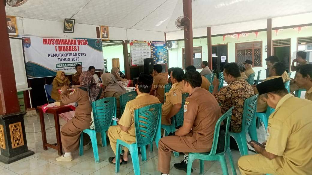 Pemutakhiran DTKS Desa Limbangan, Musdes Pastikan Data Warga Valid